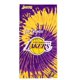 thumbnail image 1 of Toalla de Playa Psychedelic de Los Angeles Lakers NBA Northwest, 1 of 6