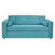 thumbnail image 1 of Sofa Vivo 3c Felpa 30 Turquesa, 1 of 5