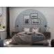 thumbnail image 2 of Buró Rockefeller de Manhattan Comfort con cajones, gris, 2 of 7