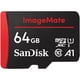 thumbnail image 1 of Tarjeta MicroSDXC SanDisk ImageMate 64GB UHSI A1 Clase 10 Adaptador, 1 of 2