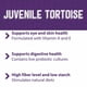 thumbnail image 5 of Tortoise Food Mazuri Juvenile para tortugas bebés, bolsa de 250 ml, 5 of 7