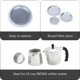 thumbnail image 2 of Filtro de Café Imusa 12 Tazas – Repuesto de Aluminio, 2 of 5