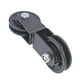 thumbnail image 2 of Polea de Fitness de Tipo Doble con Rueda Acanalada Y Bloque de Polea para Máquina de Cable con Conexión Dinámica Adecuado para Ejercicios de Jalón Y Polea transversal de 70 mm, 2 of 5