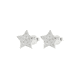 thumbnail image 3 of Aros de Plata Estrella Con Micro Circones, 3 of 4