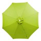 thumbnail image 3 of Sombrilla De Patio De Alta Densidad Para Mesa De Exterior, Para Piscina, Terraza, Patio, Verde, 200 Cm, 3 of 5