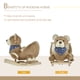 thumbnail image 5 of Animal de peluche con temática de oso qaba de Rocking Horse con canción de cuna de 18 a 36 m, 5 of 9