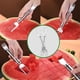 thumbnail image 5 of Cortador fruta acero inoxidable mejorado sandía tenedor cuchillo utensilio cocina, 5 of 7