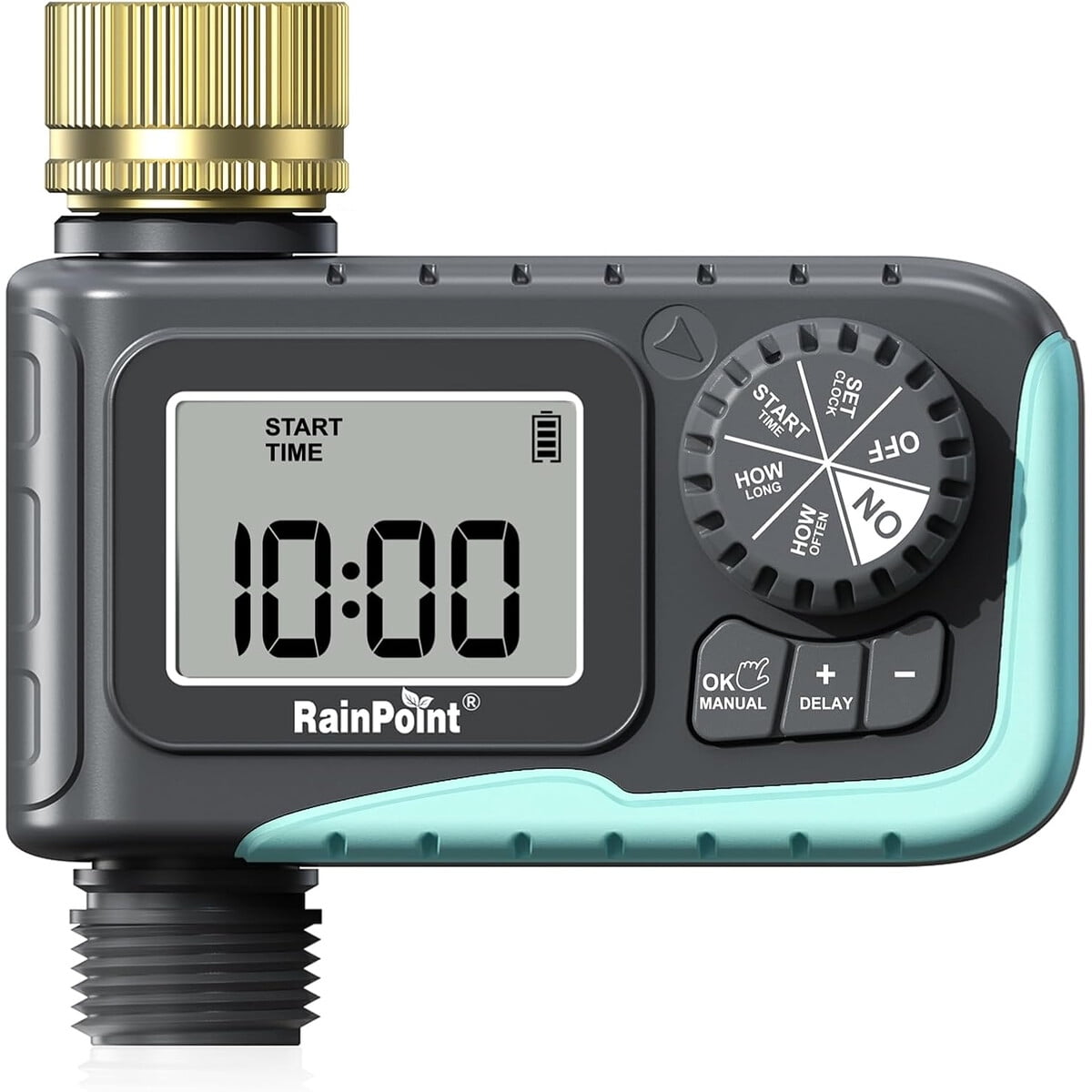 Temporizador Riego Rainpoint Latan Programable Pantalla Lcd 1 Salida