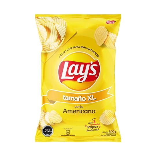 Papas Fritas Lay's Tipo Americano