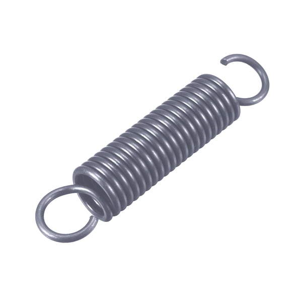 Resorte de Tensión de Acero de Longitud Libre Uxcell Resorte de Tensión de Doble Gancho Pequeño Negro 90mm 1 Pcs