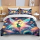 thumbnail image 1 of Tinker Bell Bedding Set Duvet Cover Pillow Case, Boys & Girls Duvet Cover Gift, Home Bedroom Duvet Cover Full Size Bed Bed Sheets, 1 of 5