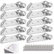 thumbnail image 1 of 10PCS Universal Pielniture Coner Connecto con 40PCS Tornillos, Bestanteríaets de ángulo trapezoidal, Tirantes cónicos de acero inoxidable, Conector Coner de unión de sujetadores para pielniture, 1 of 6