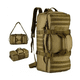 thumbnail image 2 of Bolso mochila táctico militar Molle 60L color café, 2 of 3