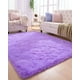 thumbnail image 3 of Alfombra peluda Suave 180 x 200 cm Primera Calidad Lila, 3 of 3