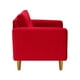 thumbnail image 5 of Sofa Retro 1c Felpa 04 Rojo, 5 of 6