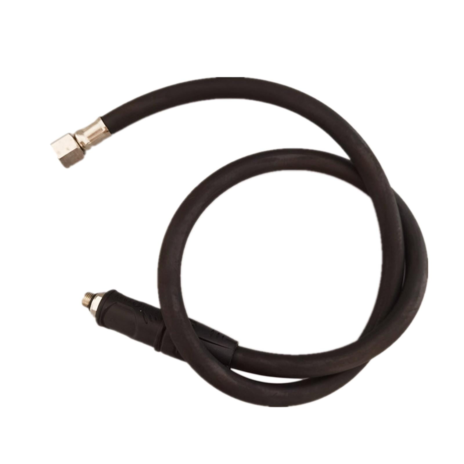 Magideal - Manguera De Presión Media Para Buceo, Regulador De Respiración De Segundo Calibre, Equipo De Mangueras De Desconexión Rápida Para Manguera De Inflado