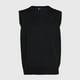 thumbnail image 2 of Sweater Cuello V Unisex S/M negro XS, 2 of 4