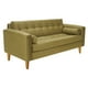 thumbnail image 2 of Sofa Retro 3c Felpa 04 Verde Musgo, 2 of 6