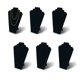 thumbnail image 1 of Soporte de exhibición 7TH VELVET negro 32 cm, paquete de 6 plegable, 1 of 4
