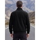 thumbnail image 3 of INSPIRE CHIC Chaqueta Bomber de Pana para Hombre con Forro, Cremallera, Chaqueta Camionera, Abrigo de Invierno, Talla S, Negro, 3 of 5