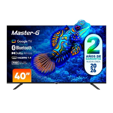 Master-G - Smart Tv Led 40"" Google Tv Full Hd Bluetooth