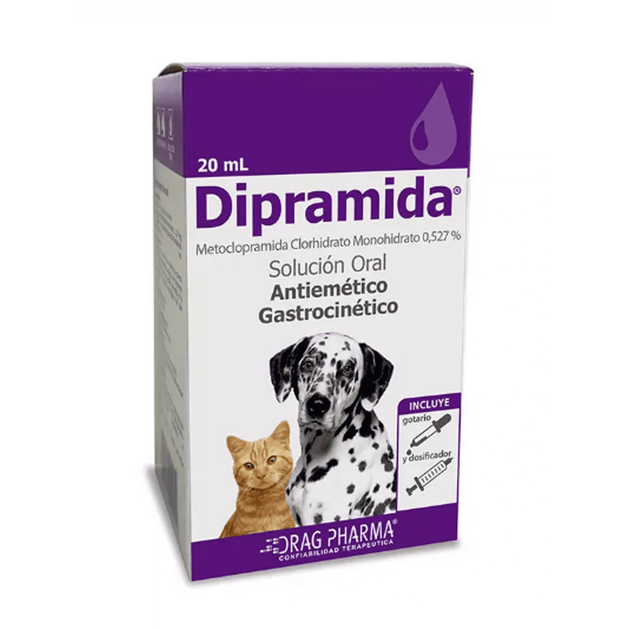 Dipramida Solución Oral Drag Pharma 20 Ml