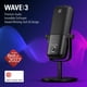 thumbnail image 2 of Micrófono de condensador USB Elgato Wave:3 para transmisión de podcasts, 2 of 9