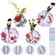 thumbnail image 1 of Juego de moldes de silicona para florero con tubos de ensayo acrílicos, 1 of 7