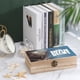 thumbnail image 4 of El Gigante de Hierro Caja Organizadora de Madera Rústica - Caja Decorativa Multifuncional para Escritorio, Hogar, Oficina, Joyas y Manualidades, 4 of 6