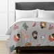 thumbnail image 2 of Harry potter Bedding Sets Cartoon Duvet Cover Lightweight 3 Piece Bet Sets for Kids Boys Girls, 2 of 5