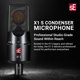 thumbnail image 3 of Micrófono SE ELECTRONICS X1 S Condensador XLR con almohadillas de filtro, 3 of 8