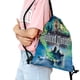 thumbnail image 2 of La Mansión Embrujada Mochila de Cuerdas para Deportes y Gimnasio, Bolsa de Cuerdas Resistente al Agua, Bolsa Cinch, 30×40cm, 2 of 6
