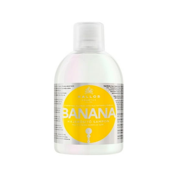 - Shampoo Fortalecedor Banana Con Complejo Multivitamínico 1000ml