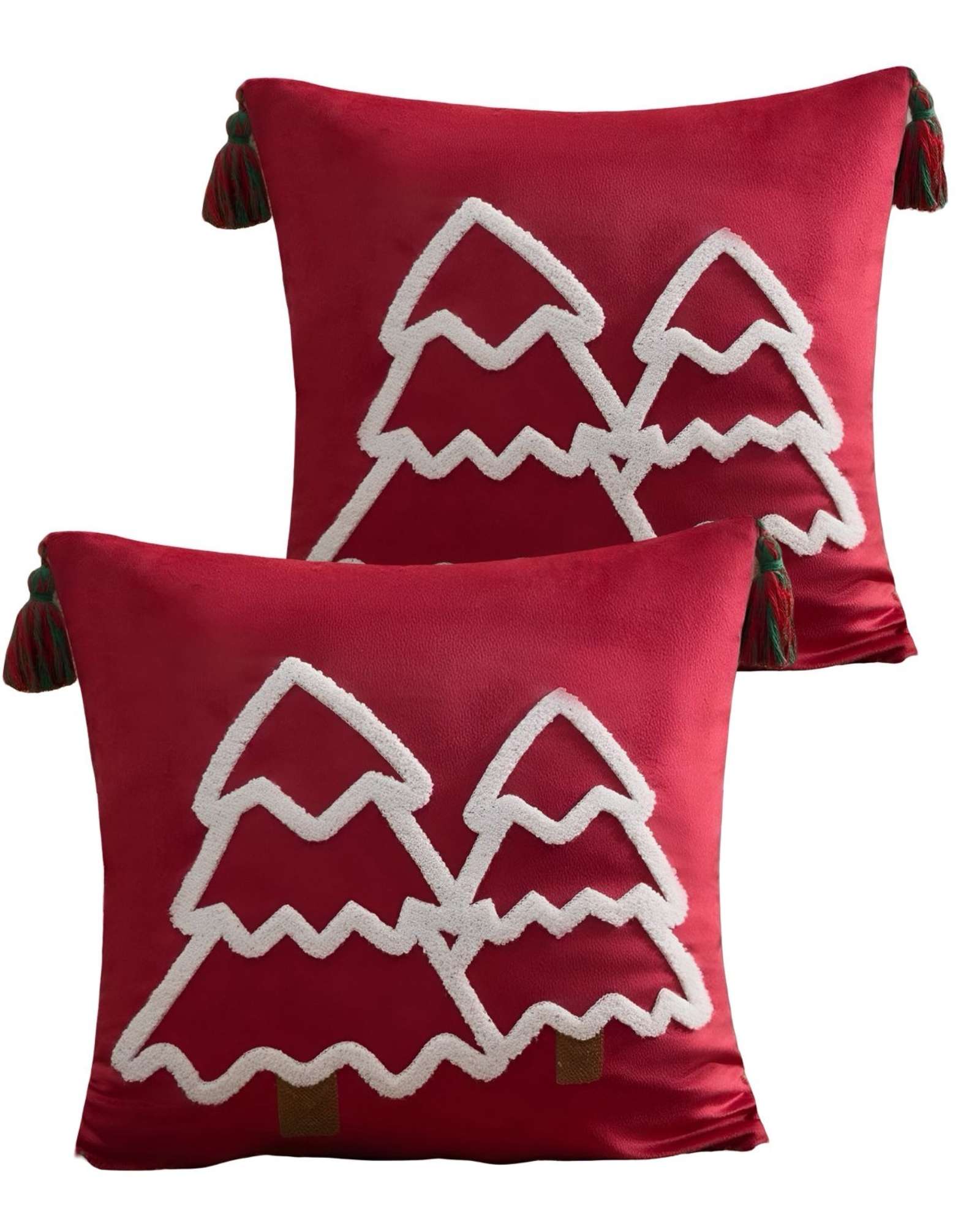 Genérico - Set De 2 Fundas De Cojin Para Navidad A5