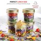 thumbnail image 3 of Tarros tipo Mason Bormioli Rocco 200 ml (Pack de 4) con tapa hermética, 3 of 8