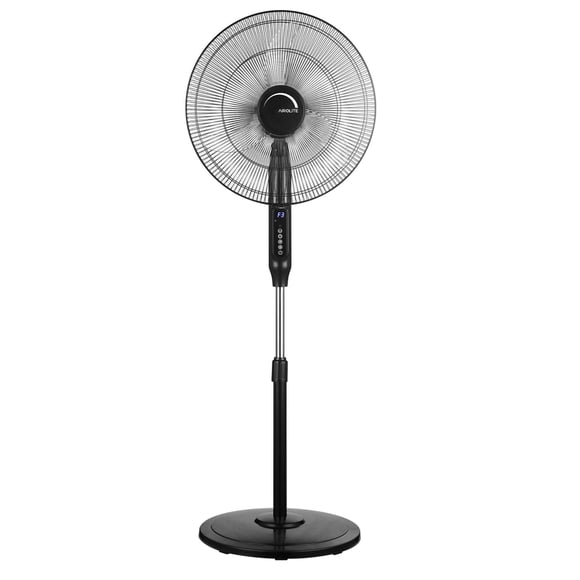 Ventilador pedestal Control remoto V18P8R Negro