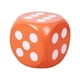 thumbnail image 5 of Dados de espuma EVA D6 de 30 cm, para jugar, enseñar matemáticas, habilidades matemáticas tempranas, juegos de mesa para el aula, niños y niñas, para rellenar bolsas, regalos de Naranja, 5 of 5