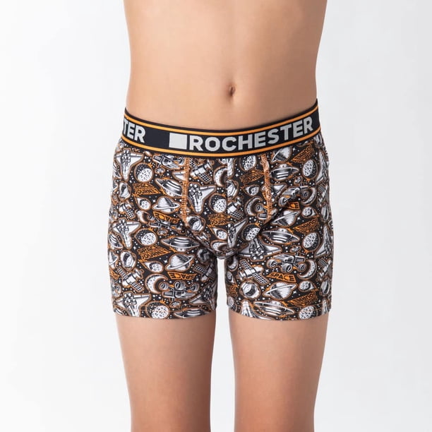 Bóxer infantil de algodón estampado