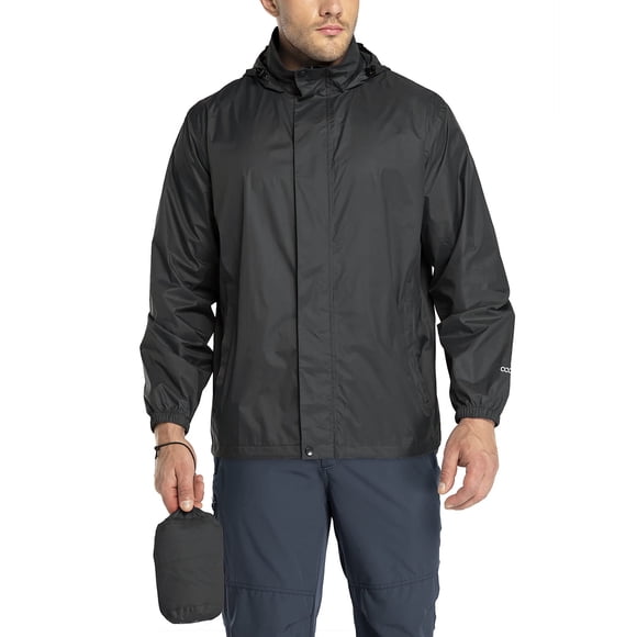 Chubasquero impermeable de 33.000 pies, plegable, para hombre