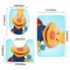 thumbnail image 3 of Juego de 3 Alfombras de Baño Tobee Terciopelo Coral, 3 of 6