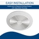 thumbnail image 4 of Ventilador de pared Broan-nuTone 512M 70 CFM 6.0 Sones, 4 of 4