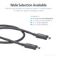 thumbnail image 4 of Cable Thunderbolt 3 StarTech.com, 50 cm, 40 Gbps, 100 W PD, 5 K, 60 Hz, 4 of 7