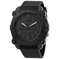 Hamilton - Reloj Automático Khaki Navy Belowzero, Dial Negro, Titanio, Para Hombre - Modelo H78505330