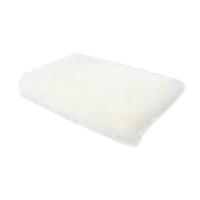 Magideal - Alfombra De Área Alfombra Decoraciones Cómodas Para Productos De Escritorio De Productos Pequeños Adornos De Fotografía Robusta Alfombra De Dormitorio Blanco 40 Cm