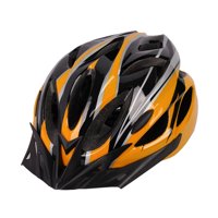 Magideal - Casco De Bicicleta Casco De Bicicleta Cómodo Y Elegante Correa De Barbilla Ajustable Casco De Ciclismo Casco Deportivo Para Montar En Patinaje Al Aire Amarillo