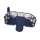 thumbnail image 5 of Niños Playpen Decoración De La Sala De Niños Baloncesto Y Patio De Juego De Fútbol Para Niños Azul, 5 of 5