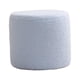 thumbnail image 4 of Reposapiés Taburete Reposapiés Banco Taburete Estable Silla de Asiento Sofá Taburete de té Taburete cilíndrico pequeño para Entrada Dormitorio Oficina azul, 4 of 5