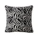 thumbnail image 2 of Funda de almohada con diseño de cebra, funda de almohada de felpa suave, cómoda, decorativa y duradera para sofá, restaurante, Bar, habitación, granja Cuadrado, 2 of 5