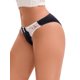 thumbnail image 4 of INSPIRE CHIC Bragas de Mujer Regreso a Clases Encaje Satinado Elástico de Cintura Baja Sin Costuras Cómodas Transpirables Hipsters S Negro, 4 of 4