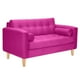 thumbnail image 2 of Sofa Retro 2c Felpa 05 Fucsia, 2 of 6